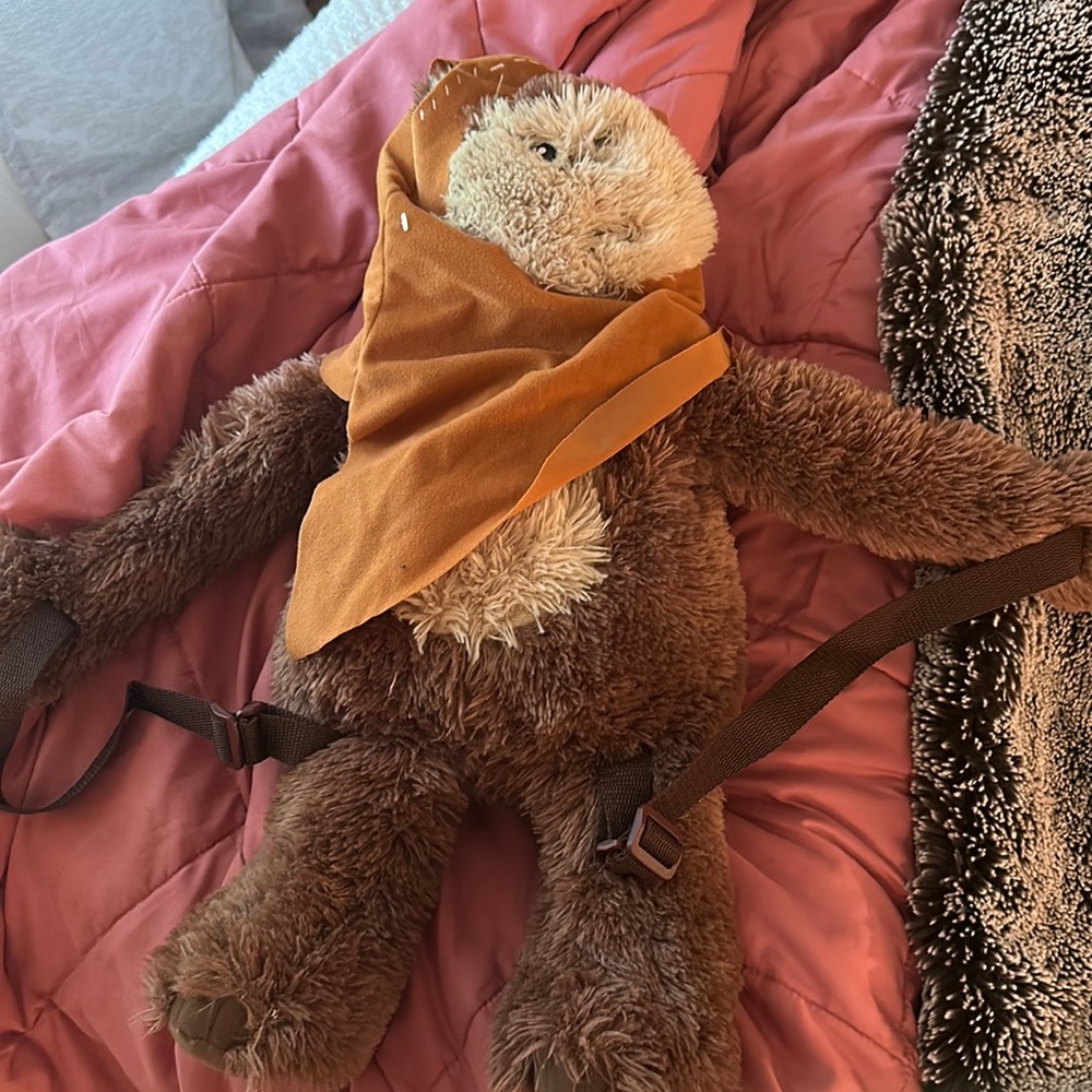 Star Wars Wicket Ewok Plush Backpack Buddy